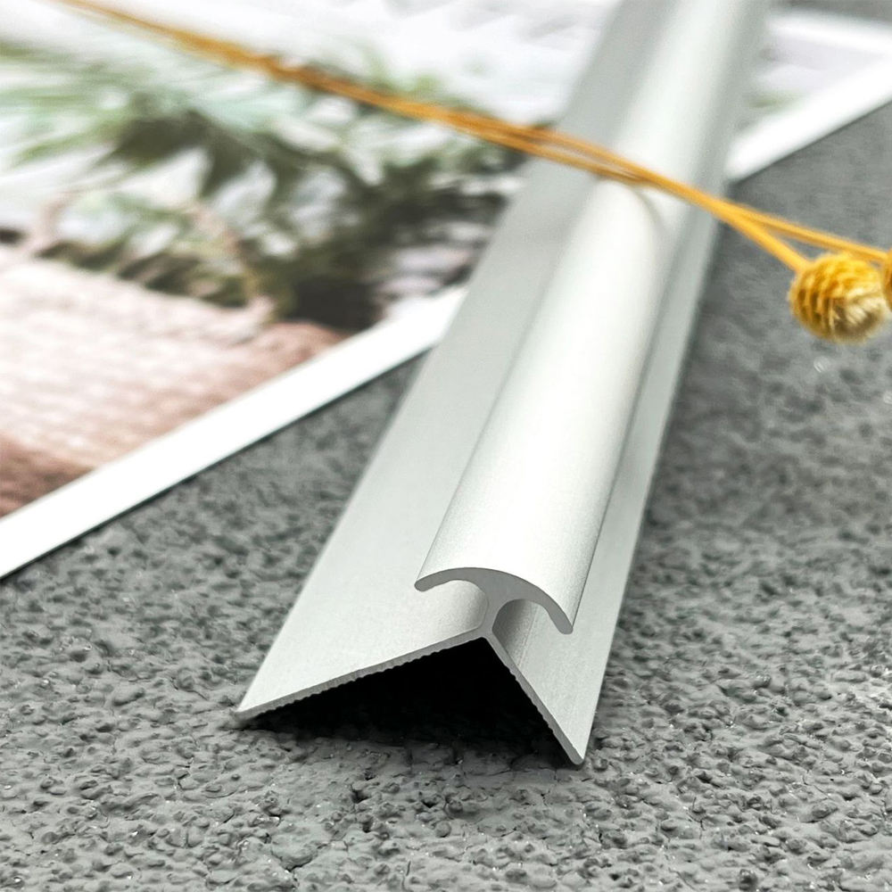 Thickened aluminum alloy wall panel trim strip